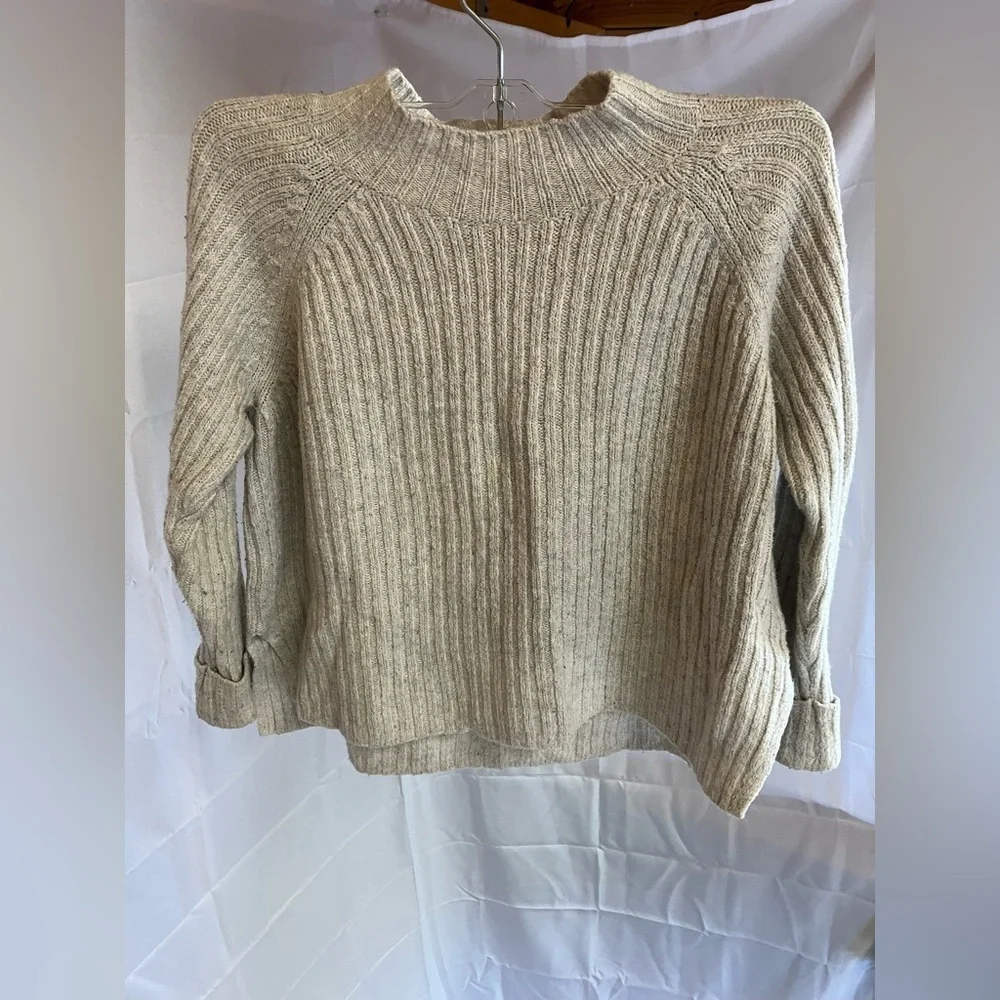 Old Navy Cream Cardigan and Sweater and Red Sweater Dress Cozy Knit Collection
